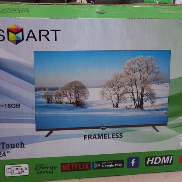 24" SMART LED TV FRAMELESS GOLD TOUCH