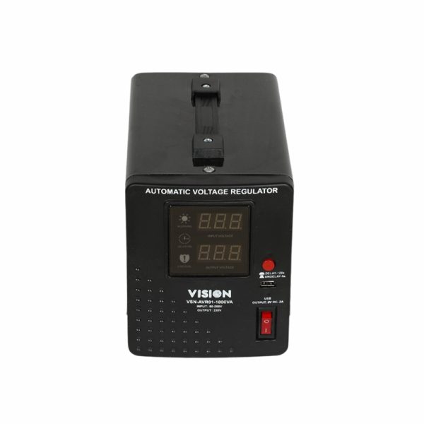 VISION AUTOMATIC VOLTAGE REGULATOR-VSN-AVR01-1500VA