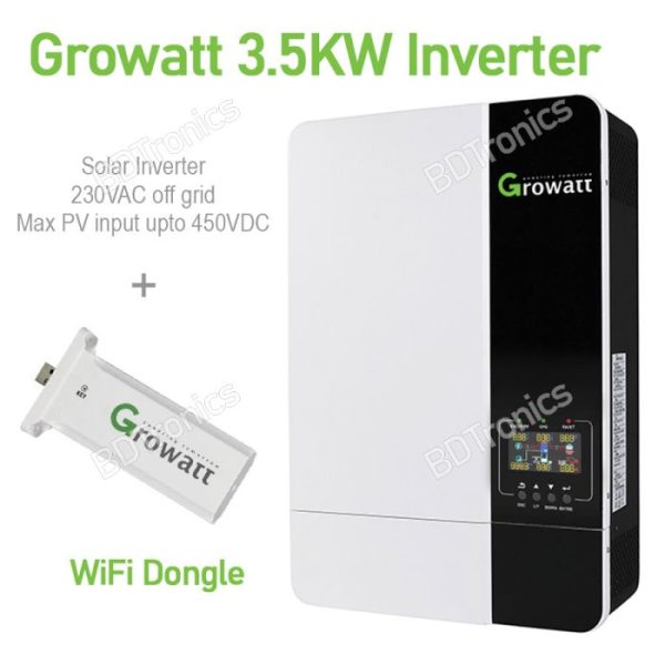 Growatt 3.5kW MPPT Hybrid Solar Inverter