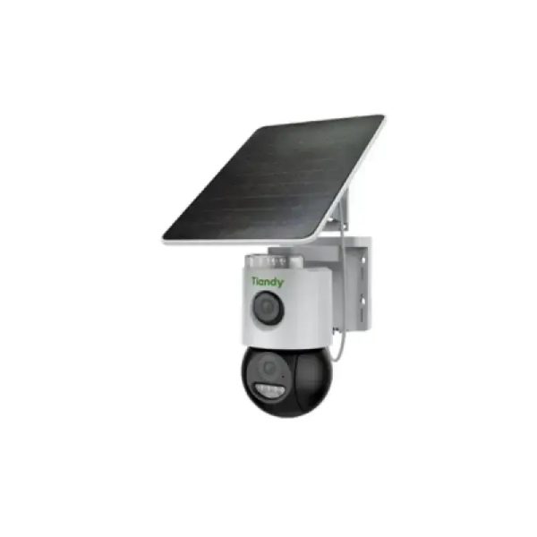 Tiandy TC-H363N 9DB-4 (3+3)MP Dual Lens Color Maker Audio Two-Way-Talk 4G Solar Battery Camera